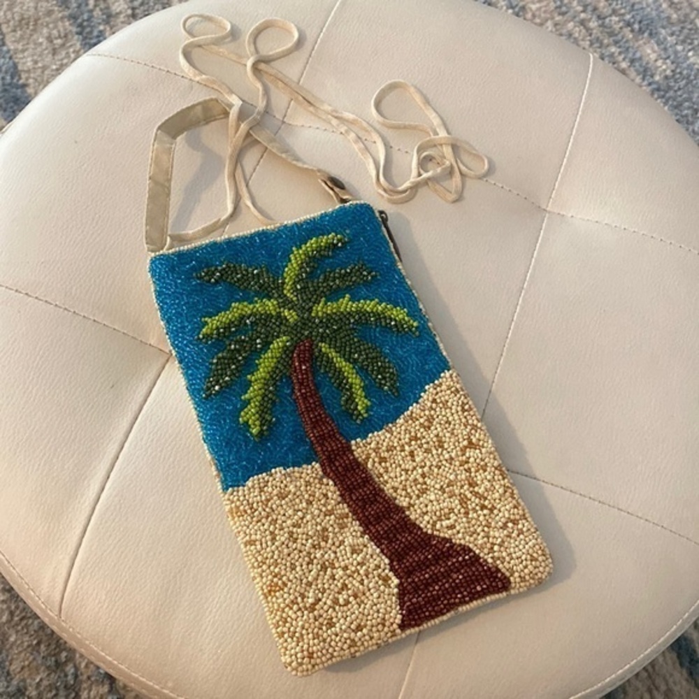 Beaded Cross Body Bag